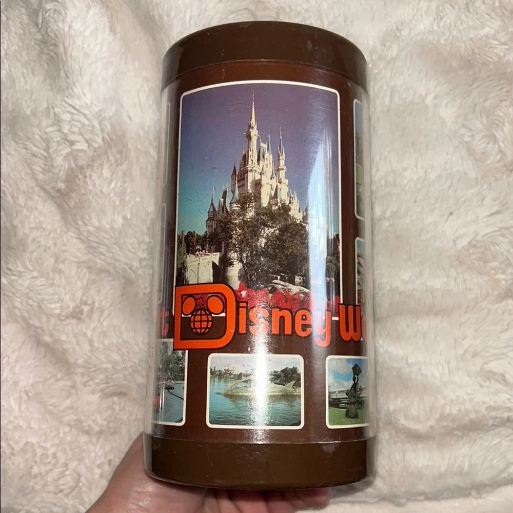 Vintage Disney World Brown Mug Set